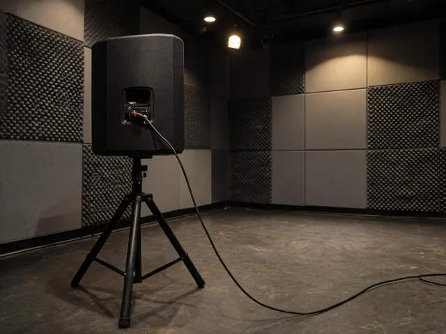 Powered PA speaker